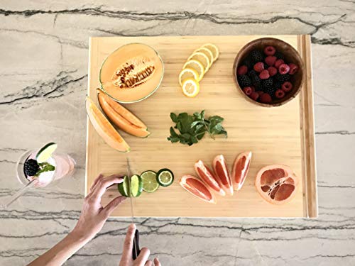 Pureboo Premium Bamboo Pull-out Cutting Board - 8 Different Sizes to Fit Most Standard Slots