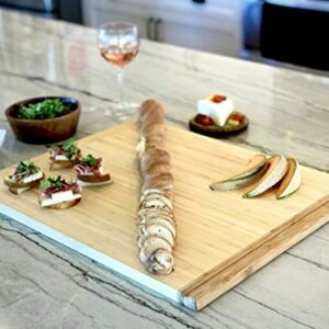 Pureboo Premium Bamboo Pull-out Cutting Board - 8 Different Sizes to Fit Most Standard Slots