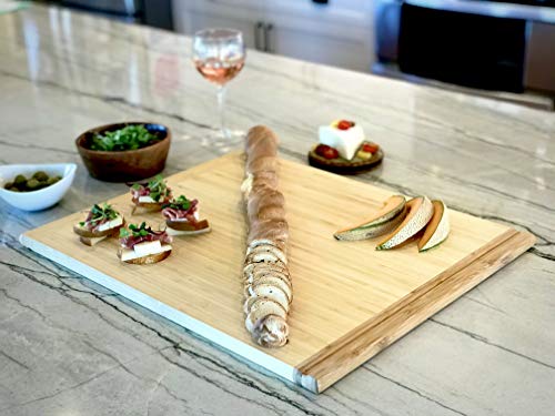 Pureboo Premium Bamboo Pull-out Cutting Board - 8 Different Sizes to Fit Most Standard Slots