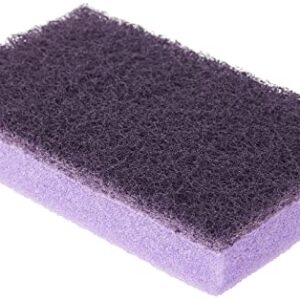 Scotch-Brite Fiber with Sponge, Polyurethane, Purple (Extreme), 2 Unidad