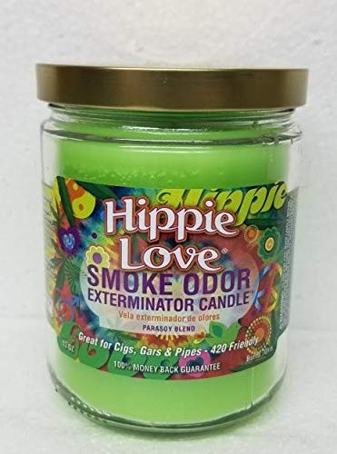 Smoke Odor Exterminator 13oz Jar Candle, Hippie Love by Smoke Odor Exterminator