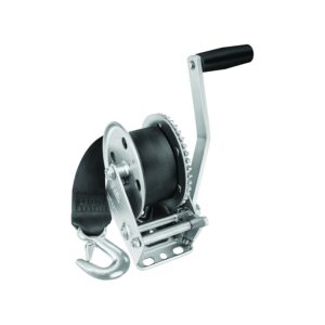 fulton 142102 single speed winch with 20' strap - 1100 lbs. capacity, 1 pack
