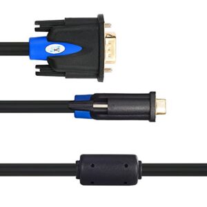 VGA Cable,SHD VGA to VGA HD15 Monitor Cable for PC Laptop TV Projector-3Feet