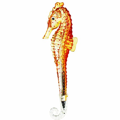 Abhay Creative Fish Pen Case,School Seahorse Pen Set,Cute Ocean Pen for Fish Party Supplies