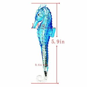 Abhay Creative Fish Pen Case,School Seahorse Pen Set,Cute Ocean Pen for Fish Party Supplies