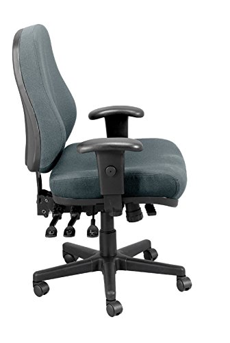 Eurotech Seating 24/7 Swivel Charcoal Chair, Dove Charcoal