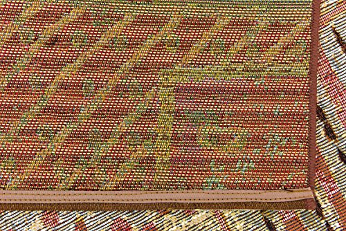 Unique Loom Outdoor Modern Collection Area Rug - Pine (5' 3" x 8' Rectangle, Multi/ Brown)