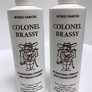 Colonel Brassy Surface Cleaner 2-pack 16oz Bottle Polish