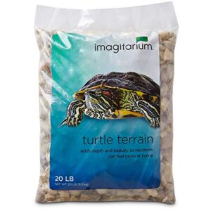 imagitarium turtle terrain rocks, 20 lbs.