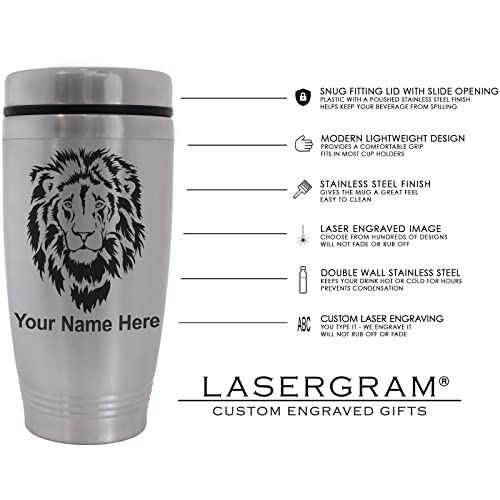 SkunkWerkz Commuter Travel Mug, ATC Air Traffic Controller, Personalized Engraving Included