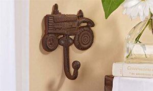 giftcraft cast iron tractor design wall hook