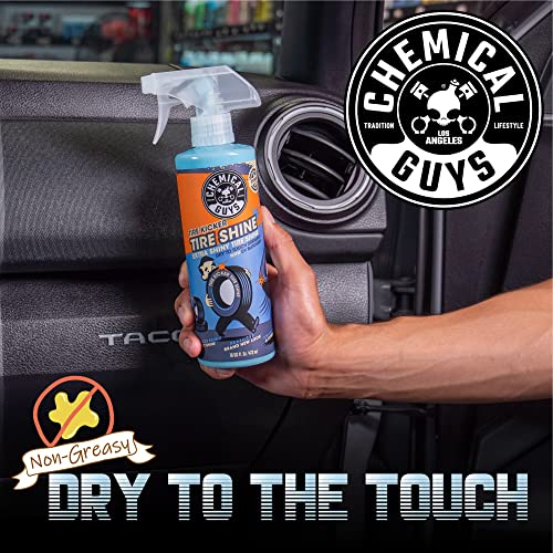 Chemical Guys TVD11316 Tire Kicker Sprayable Extra Glossy Tire Shine (Works on Rubber, Vinyl & Plastic) Safe for Cars, Trucks, Motorcycles, RVs & More, 16 fl oz