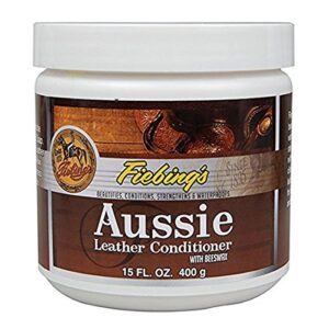 aussie leather conditioner fiebings with beeswax