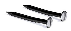 bent 2.5 degree pine derby axles with easy turn screw driver slot – polished graphite coated for rail rider and canting axles (2 axles)