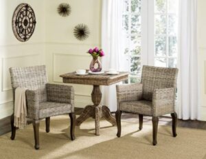 safavieh home collection armando natural wicker dining chair