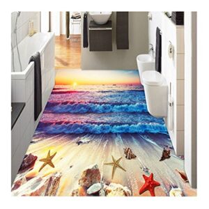 zah thin area rug non-slip doormat carpet printing rug for living room, bedroom, kitchen, bathroom (2x3-19.7"x31.5", sunset)