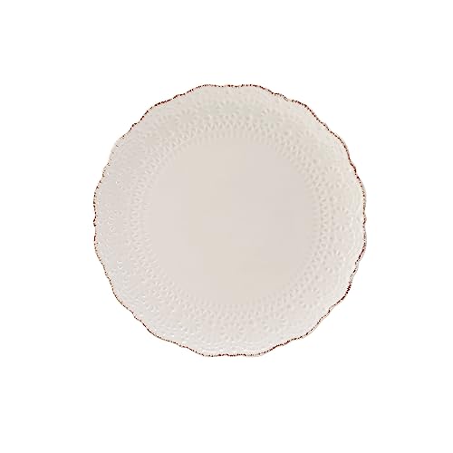 Pfaltzgraff Chateau Cream 16-Piece Stoneware Dinnerware Set, Service for 4, Off White