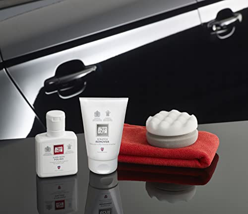 Autoglym Scratch Removal Kit for Car Paintwork - Includes Scratch Remover, Super Resin Polish, Hi-Tech Finishing Cloth, and Scratch Removal Applicator