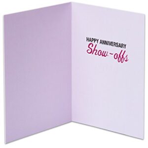 American Greetings Funny Anniversary Card for Couple (Show-Offs)