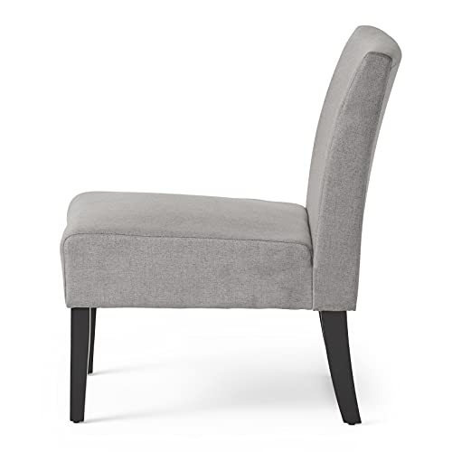 Christopher Knight Home Kassi Fabric Accent Chair, Grey