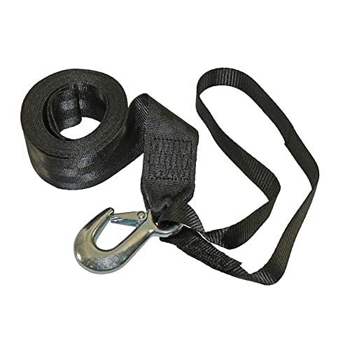 Fulton Trailer Winch Accessory, Strap w/Hook, 2 in. x 12 ft.