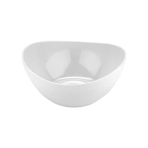 G.E.T. B-115-W Large Melamine Serving Bowl, 4 Quart, White