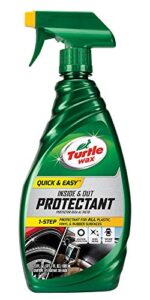turtle wax 50655 inside & out protectant, 23 fluid ounces , white