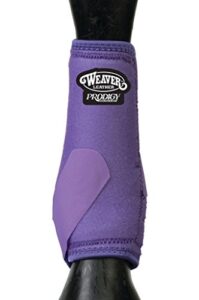weaver leather prodigy athletic boots , grape, large
