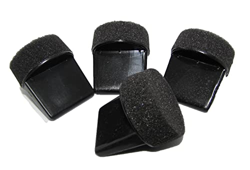 4 Pack Close Pore Sponge Applicators good for just about any application of Leather/Vinyl Couches, Chairs, Shoes, Boots, Jackets, Car Seats ect.