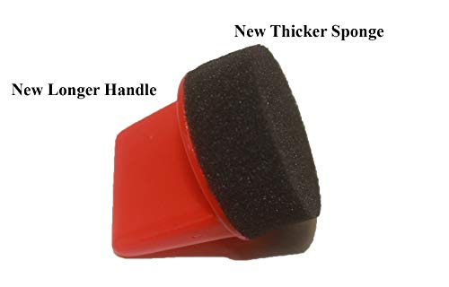 4 Pack Close Pore Sponge Applicators good for just about any application of Leather/Vinyl Couches, Chairs, Shoes, Boots, Jackets, Car Seats ect.