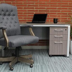 Boss Office Products Executive Commercial Swivel Chair, Slate Grey