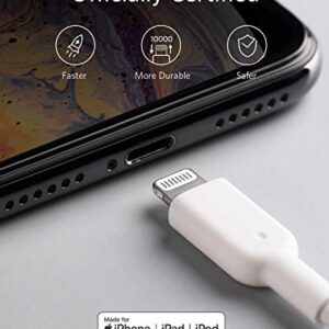 Anker Powerline II Lightning Cable, [6ft MFi Certified] USB Charging/Sync Lightning Cord Compatible with iPhone SE 11 11 Pro 11 Pro Max Xs MAX XR X 8 7 6S 6 5, iPad and More