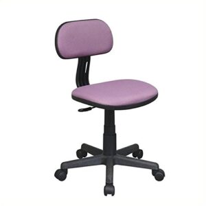 scranton & co task office chair in purple