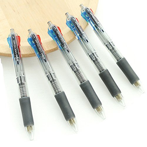 M&G Extra Fine & Micro Point Click Retractable Roller Ball Pens,0.7mm,4-color gel ballpoint pen