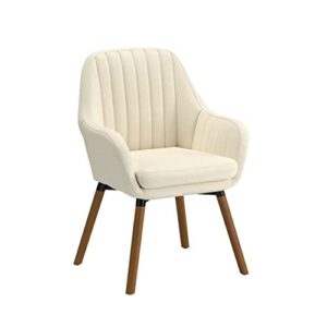 roundhill furniture tuchico contemporary fabric accent chair, arm rest, tan