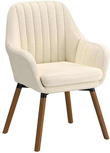 Roundhill Furniture Tuchico Contemporary Fabric Accent Chair, Arm Rest, Tan