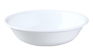 corelle livingware 10-ounce dessert bowl, winter frost white set of 4 bowls