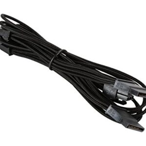 Corsair CP-8920186 Premium Individually Sleeved SATA Cable, Black PSUs 29.5 inches