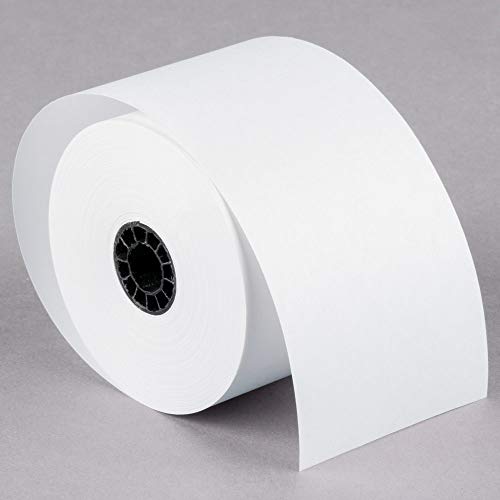 1InTheOffice Cash Register and Point of Service Printer Paper 3 Inch X 128 Foot, 10 Rolls