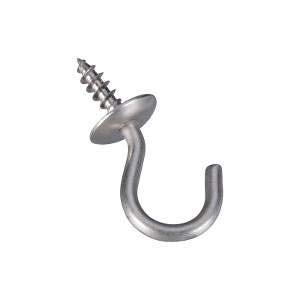 cup hook 3/4" ss
