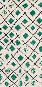 Novogratz by Momeni Bungalow Green Runner Area Rug 2'3" x 8'0"