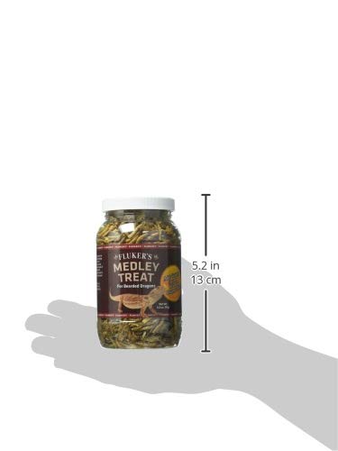 Fluker's Bearded Dragon Medley Treat Food, 3.2-Ounce (72023)