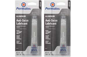 permatex 81343 anti-seize nbtmv lubricant, 1 ounce tube (2 pack)