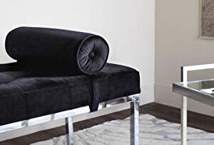 Safavieh Home Collection Xavier Tufted Bench, Black