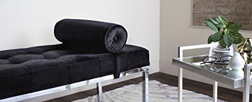 Safavieh Home Collection Xavier Tufted Bench, Black