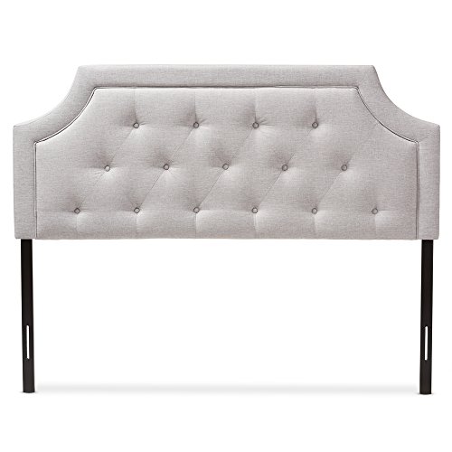 Baxton Studio Josephine Headboard, Queen, Greyish Beige