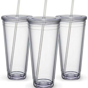 Maars® Insulated Travel Tumblers 32 oz. | Double Wall Acrylic | 3 Pack