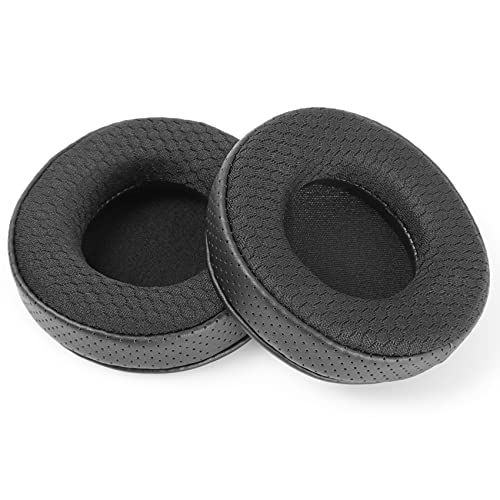 YunYiYi 1 Pair of Black Replacement Earpads Ear Pad Cushions Cover Compatible with Sony MDR-V150 V250 V300 V100 V200 V400 ZX100 ZX300 Headphones Earphone