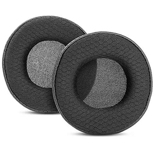 YunYiYi 1 Pair of Black Replacement Earpads Ear Pad Cushions Cover Compatible with Sony MDR-V150 V250 V300 V100 V200 V400 ZX100 ZX300 Headphones Earphone