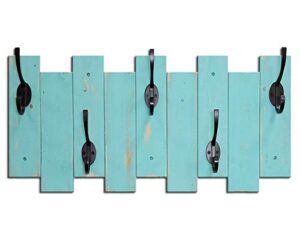 sydney wall hook rack, 20 paint colors - wood wall art, coat rack wall mount, coat hooks, rustic coat hooks, wall coat hooks, leash hook, hat hook